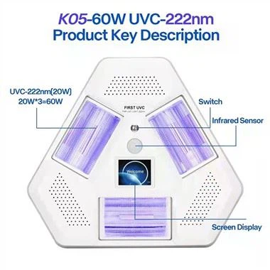 Purificador de água UVC